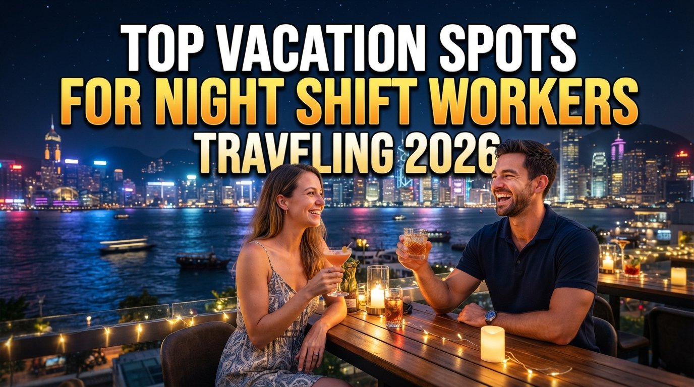 Top Vacation Spots for Night Shift Workers Traveling 2026